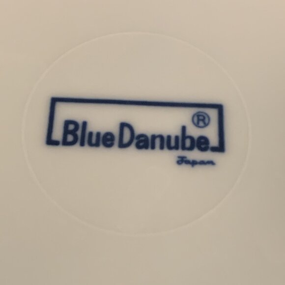 Blue Danube Porcelain Vegetable Bowl 9 1/4" Vintage Japan Rectangle Mark Onion - Picture 8 of 9